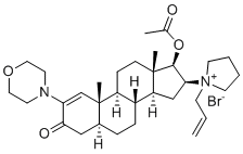 structure of CAS# 1190105-67-9, 1,2-去氢-3-氧代罗库铵溴化物