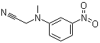 2-[甲基(3-硝基苯基)氨基]乙腈分子结构 (CAS 1190129-80-6)