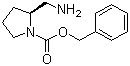 structure of CAS# 119020-03-0, (S)-2-(Aminomethyl)-1-Cbz-pyrrolidine