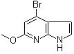 CAS # 1190310-00-9, 4-Bromo-6-methoxy-1H-pyrrolo[2,3-b]pyridine