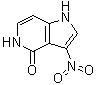 structure of CAS# 1190314-28-3, 1,5-Dihydro-3-nitro-4H-pyrrolo[3,2-c]pyridin-4-one