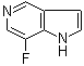 structure of CAS# 1190315-04-8, 7-氟-1H-吡咯并[3,2-c]吡啶