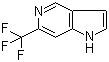 structure of CAS# 1190315-48-0, 6-(三氟甲基)-1H-吡咯并[3,2-c]吡啶