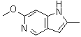 structure of CAS# 1190315-80-0, 6-甲氧基-2-甲基-1H-吡咯并[3,2-c]吡啶