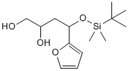 CAS # 1190883-06-7, 4-[[(1,1-dimethylethyl)dimethylsilyl]oxy]-4-(2-furanyl)-1,2-Butanediol