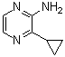 structure of CAS# 1190969-76-6, 3-Cyclopropyl-2-pyrazinamine