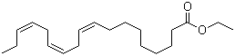 structure of CAS# 1191-41-9, Ethyl linolenate