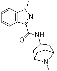 CAS # 119193-37-2, 1-Methyl-N-(8-methyl-8-azabicyclo[3.2.1]oct-3-yl)-1H-indazole-3-carboxamide, LY 297524