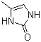 4-甲基-1,3-二氢咪唑-2-酮分子结构 (CAS 1192-34-3)