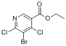 structure of CAS# 1192263-86-7, Ethyl 5-bromo-4,6-dichloronicotinate