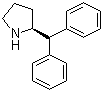 (S)-(-)-2-(Diphenylmethyl)pyrrolidine molecular structure (CAS 119237-64-8)