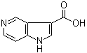 structure of CAS# 119248-43-0, 1H-Pyrrolo[3,2-c]pyridine-3-carboxylic acid