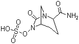 CAS # 1192500-31-4, Avibactam, Sulfuric acid mono[(1R,2S,5R)-2-(aminocarbonyl)-7-oxo-1,6-diazabicyclo[3.2.1]oct-6-yl] ester