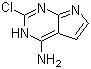 structure of CAS# 1192711-88-8, 2-氯-7H-吡咯并[2,3-d]嘧啶-4-胺