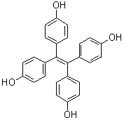 structure of CAS# 119301-59-6, Tetra(4-hydroxyphenyl)ethylene