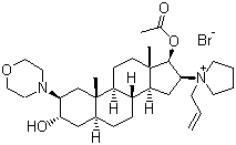 structure of CAS# 119302-91-9, Rocuronium bromide