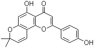 CAS # 119309-02-3, Atalantoflavone, Limonianin, 5-Hydroxy-2-(4-hydroxyphenyl)-8,8-dimethyl-4H,8H-benzo[1,2-b:3,4-b']dipyran-4-one
