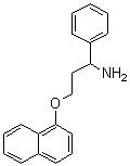 structure of CAS# 119357-34-5, alpha-[2-(1-萘基氧基)乙基]苯甲胺