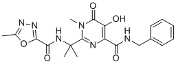 structure of CAS# 1193687-87-4, 4-Defluoro raltegravir