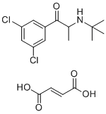 CAS 登录号：1193779-50-8, 5-氯安非他酮富马酸盐