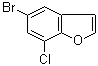 CAS # 1194375-29-5, 5-Bromo-7-chlorobenzofuran