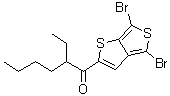 CAS # 1194605-76-9, 1-(4,6-Dibromothieno[3,4-b]thien-2-yl)-2-ethyl-1-hexanone, 1-(4,6-Dibromothieno[3,4-b]thiophen-2-yl)-2-ethylhexan-1-one