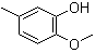 structure of CAS# 1195-09-1, 2-Hydroxy-4-methylanisole