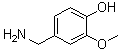 structure of CAS# 1196-92-5, Vanillylamine