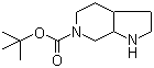 structure of CAS# 1196147-27-9, Octahydro-6H-pyrrolo[2,3-c]pyridine-6-carboxylic acid tert-butyl ester