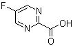 structure of CAS# 1196151-51-5, 5-Fluoropyrimidine-2-carboxylic acid