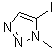 structure of CAS# 1196152-43-8, 5-Iodo-1-methyl-[1,2,3]triazole