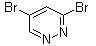 structure of CAS# 1196155-35-7, 3,5-Dibromopyridazine