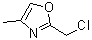 CAS # 1196157-12-6, 2-(Chloromethyl)-4-methyloxazole