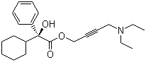 CAS 登录号：119618-22-3, (S)-奥昔布宁, alpha-环己基-alpha-羟基苯乙酸 4-(二乙基氨基)-2-丁炔-1-基酯