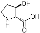 trans-3-Hydroxy-D-proline molecular structure (CAS 119677-21-3)