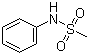 N-Phenylmethanesulfonamide molecular structure (CAS 1197-22-4)