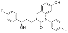 structure of CAS# 1197811-72-5, 依折麦布环-开杂质