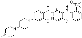structure of CAS# 1197953-54-0, Brigatinib
