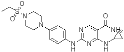 structure of CAS# 1198300-79-6, Cerdulatinib