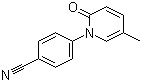 CAS 登录号：1198411-34-5, 4-(5-甲基-2-氧代-1(2H)-吡啶基)苯腈
