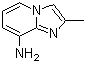 structure of CAS# 119858-52-5, 2-Methylimidazo[1,2-a]pyridine-8-amine
