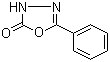 structure of CAS# 1199-02-6, 5-苯基-1,3,4-噁二唑-2(3H)-酮
