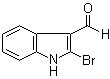 2-Bromo-1H-indole-3-carboxaldehyde molecular structure (CAS 119910-45-1)