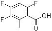 structure of CAS# 119916-22-2, 3,4,6-Trifluoro-2-methylbenzoic acid