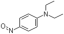 N,N-二乙基-4-亚硝基苯胺分子结构 (CAS 120-22-9)