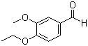 4-乙氧基-3-甲氧基苯甲醛分子结构 (CAS 120-25-2)