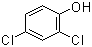structure of CAS# 120-83-2, 2,4-二氯酚
