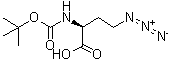 CAS 登录号：120042-08-2, (2S)-4-叠氮基-2-[[叔丁氧羰基]氨基]丁酸