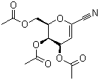 CAS 登录号：120085-63-4, 4,5,7-O-三乙酰基-2,6-脱水-3-脱氧-D-来苏庚-2-烯腈