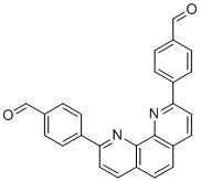 2,9-Bis(4-formylphenyl)-1,10-phenanthroline molecular structure (CAS 120085-99-6)